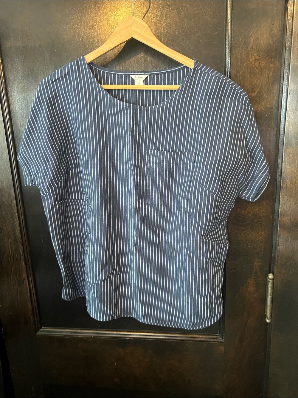 L.L. Bean 100% Linen women’s top